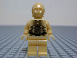 LEGO sw010 C-3PO - Pearl Light Gold